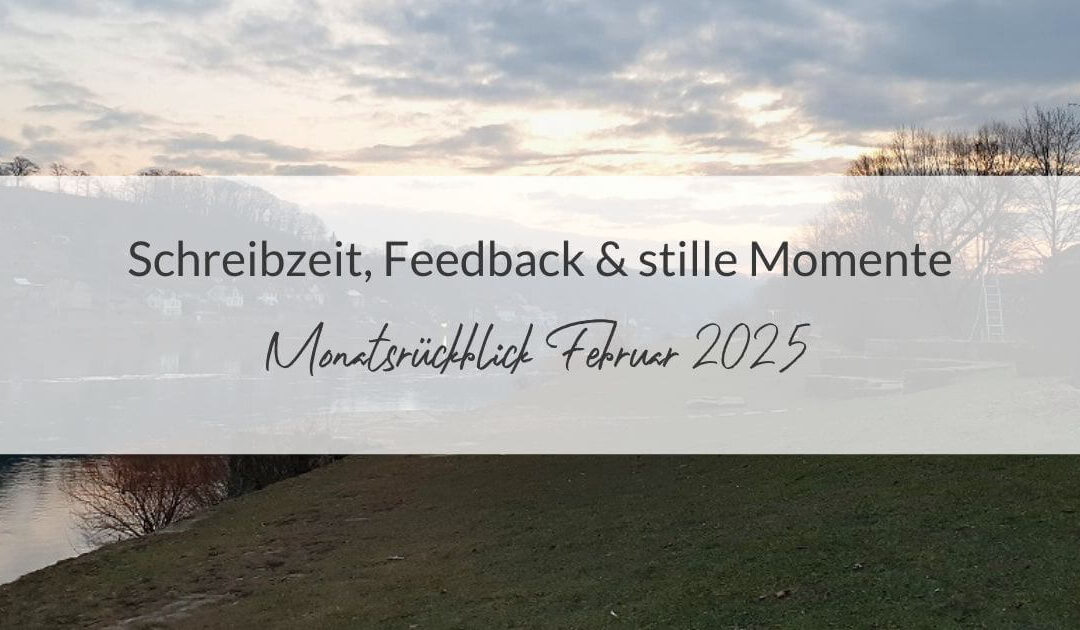 Monatsrückblick Februar 2025: Schreibzeit, Feedback & stille Momente