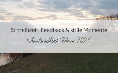 Monatsrückblick Februar 2025: Schreibzeit, Feedback & stille Momente